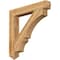 Ekena Millwork Balboa Arts & Crafts Rough Sawn Bracket, Western Red Cedar, 6"W x 42"D x 42"H BKT06X42X42BOA03RWR - alternate 1